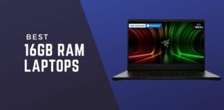 16GB RAM LAPTOPS