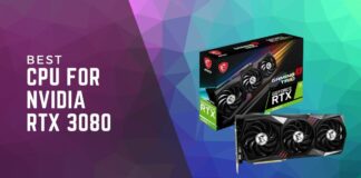 BEST CPU FOR NVIDIA RTX 3080