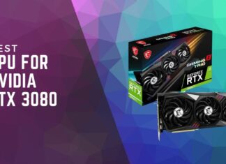 BEST CPU FOR NVIDIA RTX 3080