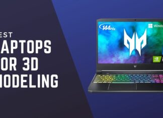 LAPTOPS FOR 3D MODELING