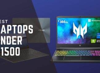 LAPTOPS UNDER $1500