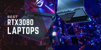 RTX3080 LAPTOPS