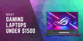 GAMING LAPTOPS UNDER $1500