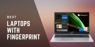 LAPTOPS WITH FINGERPRINT