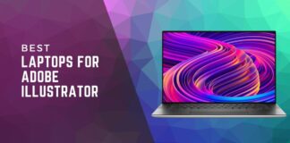 Laptops for Adobe Illustrator