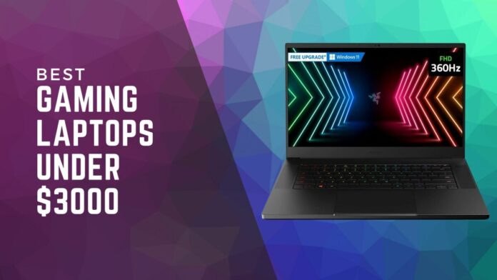 best-gaming-laptops-under-3000